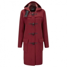 Duffle coat Gloverall 3120 Cranberry