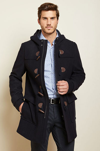 Duffle coat and formal style
