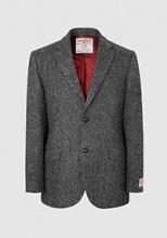 Tweed jackets Bucktrout Tailoring Patrick Charcoal