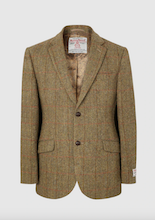 Tweed jackets Bucktrout Tailoring Patrick Mustard