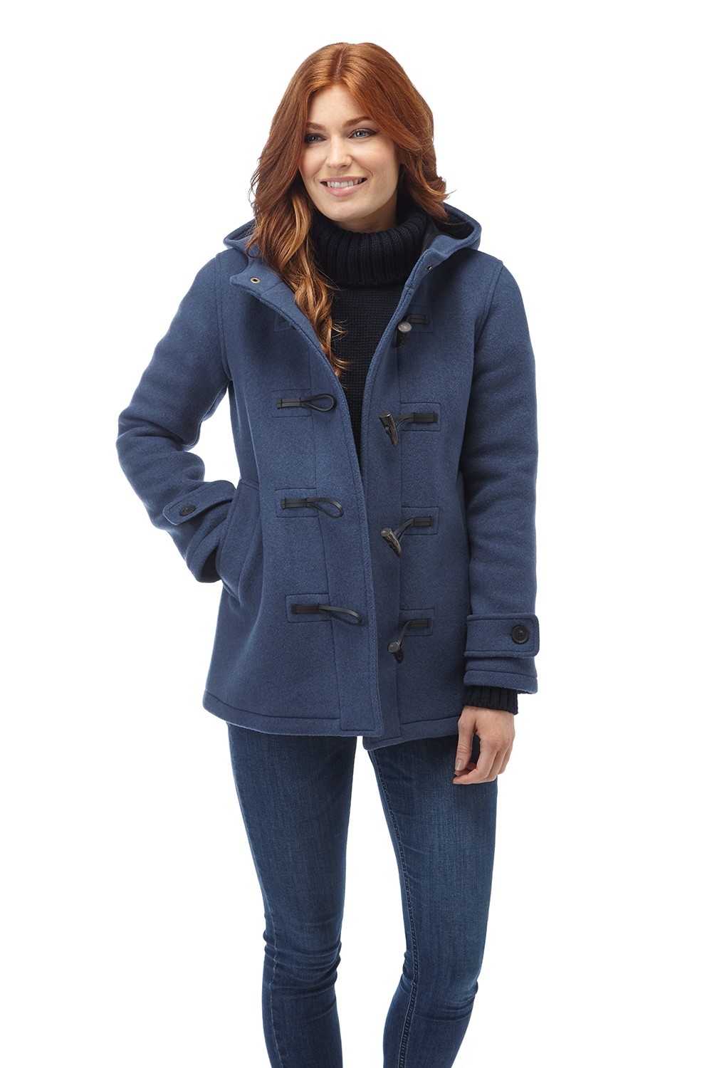 baby blue duffle coat