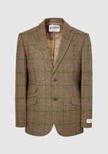 Tweed jackets Bucktrout Tailoring Patrick Green/Pink