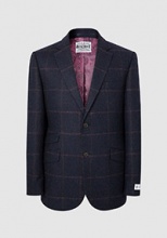 Tweed jackets Bucktrout Tailoring Patrick Navy/Pink