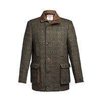 Tweed overcoats  Bucktrout Tailoring Boyd Coat Green Multi