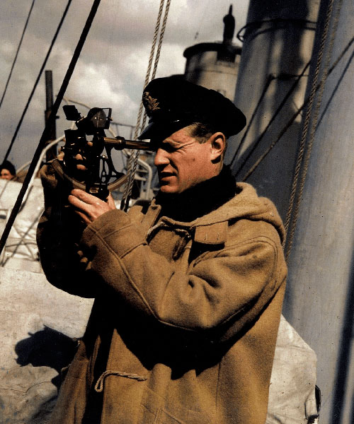 Sømand i Original Montgomery duffelcoat