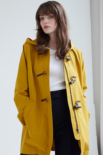 Duffle coat from the spring collection