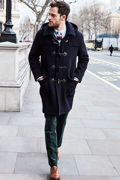 edc Duffle-coat gris clair style mode des rues Mode Manteaux Duffle-coats 