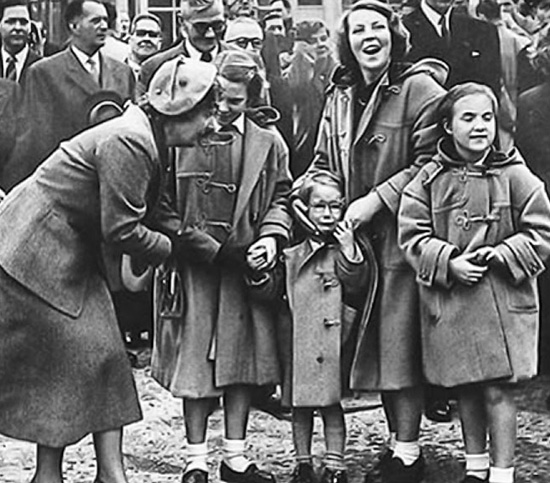 Duffle coat after the war