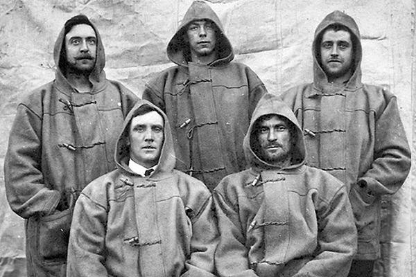 Sailors in duffle coats